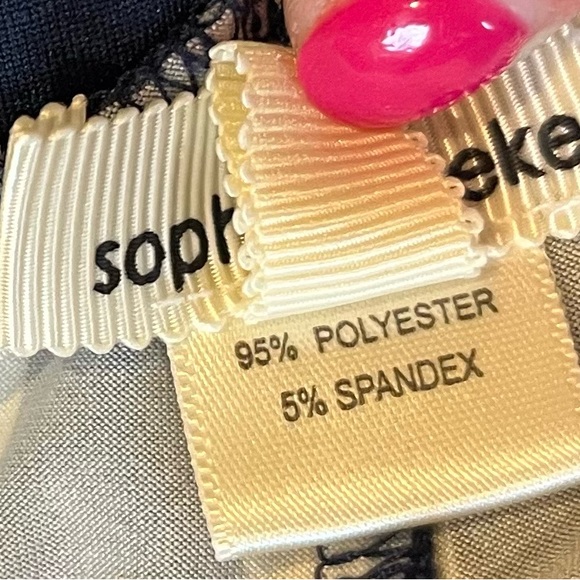 Sophia + Zeke Striped Belted Shorts Size 12 - Picture 5 of 5